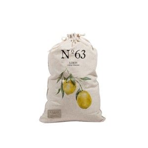 Worek na pranie Really Nice Things Bag Lemons, wys. 75 cm
