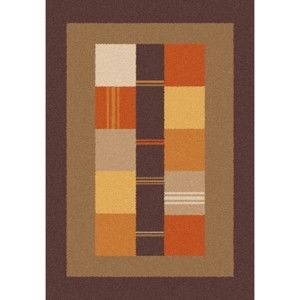 Brązowo-pomarańczowy dywan Universal Boras Donno, 57x110 cm