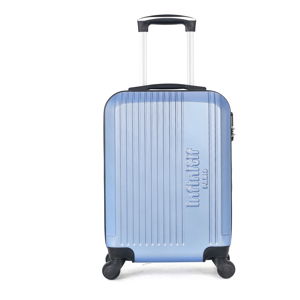 Niebieska walizka fakturowana z 4 kółkami Vertigo Mount Cameroon
