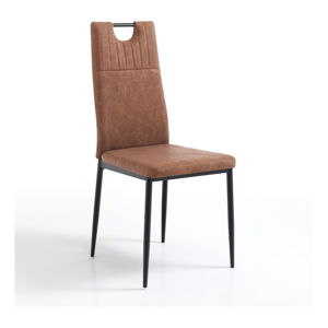 Brązowe krzesła zestaw 2 szt. Axandra – Tomasucci
