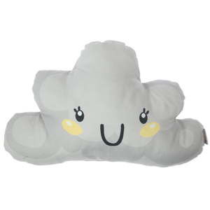 Szara poduszka dziecięca z domieszką bawełny Apolena Pillow Toy Arro, 21x40 cm