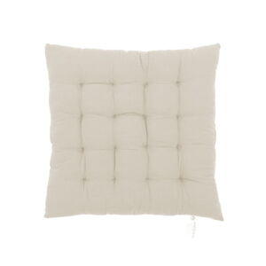 Beżowa poduszka na krzesło Tiseco Home Studio, 40x40 cm