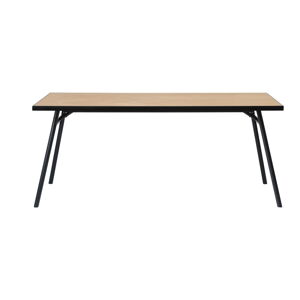 Stół z blatem w dekorze dębu 90x180 cm Calvi – Unique Furniture