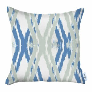 Niebiesko-biała poszewka na poduszkę Mike & Co. NEW YORK Stripes, 43x43 cm