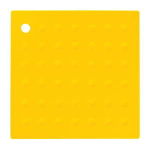 Żółta silikonowa podkładka pod garnki Premier Housewares Zing