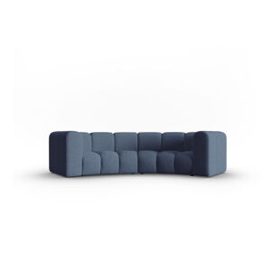 Niebieska sofa 322 cm Lupine – Micadoni Home