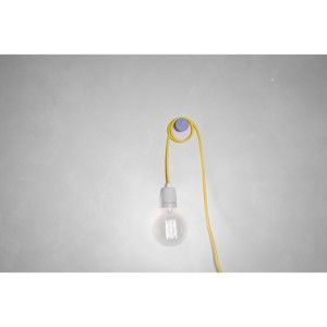 Żółty kabel do lampy wiszącej z oprawką Filament Style G Rose