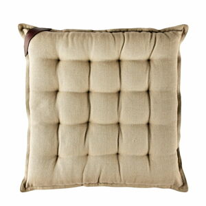 Beżowa bawełniana poduszka na krzesło Södahl, 40x40 cm