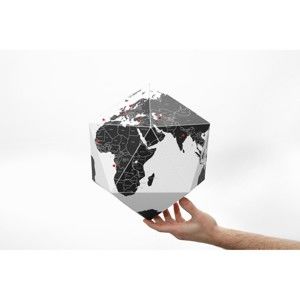 Czarny globus składany Palomar Here, ø 23 cm