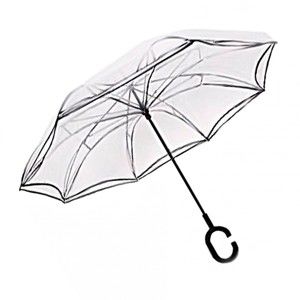 Przezroczysty parasol Ambiance Claro, ⌀ 110 cm