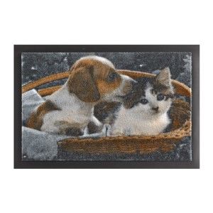 Wycieraczka Hanse Home Animals Dog and Cat, 40x60 cm