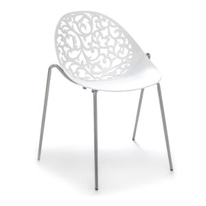 Białe krzesła zestaw 2 szt. Eura – Tomasucci