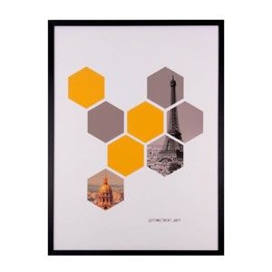 Obraz sømcasa Hexagons, 60x80 cm