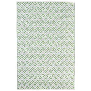 Jasnozielony dwustronny dywan odpowiedni na zewnątrz Green Decore Indicus, 180x120 cm