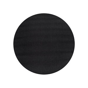 Czarny okrągły dywan 160x160 cm Bello™ - Narma