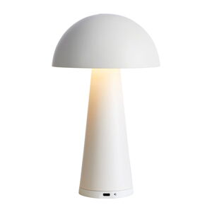 Biała lampa stołowa LED (wysokość 26,5 cm) Fungi – Markslöjd