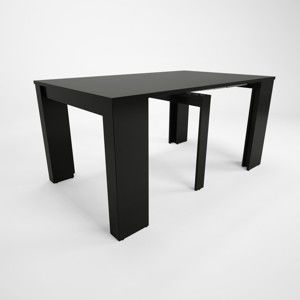 Czarny drewniany stół rozkładany Artemob Grace