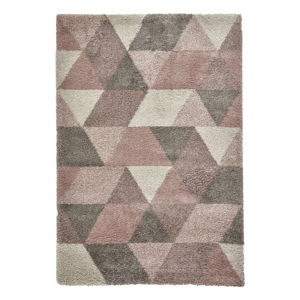 Kremowo-różowy dywan Think Rugs Royal Nomadic, 120x170 cm
