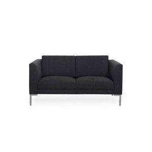 Antracytowa sofa 2-osobowa Softnord Kery