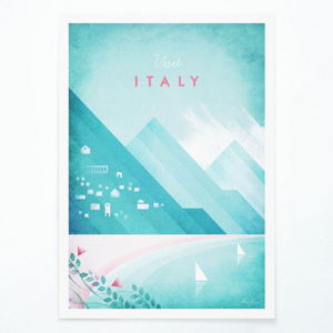 Plakat Travelposter Italy, A2