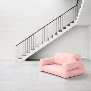 Sofa rozkładana Karup Hippo Pink Peonie