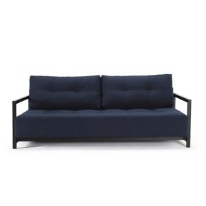 Granatowa sofa rozkładana Innovation Bifrost