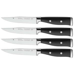 Komplet 4 noży kuchennych ze specjalnie wykuwanej stali nierdzewnej WMF Gourmet