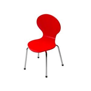 Czerwone krzesło dziecięce DAN-FORM Denmark Child