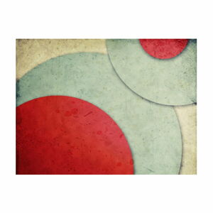 Tapeta wielkoformatowa Artgeist Retro Circles, 400x309 cm