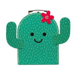 Dziecięcy kuferek Sass & Belle Happy Cactus