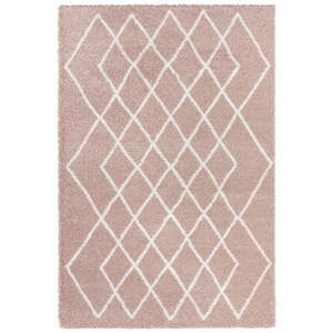Różowy dywan Elle Decor Passion Bron, 80x150 cm