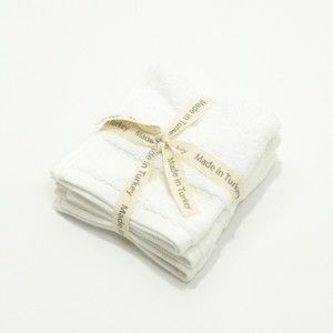 Biały ręcznik bawełniany My Home Plus Guest, 33x33 cm
