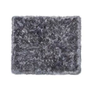 Szary dywan z owczej skóry Royal Dream Zealand Sheep, 130x150 cm