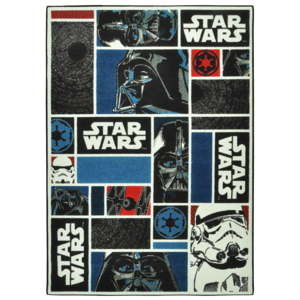 Dywan dziecięcy Lizenz Star Wars Collage, 95x133 cm