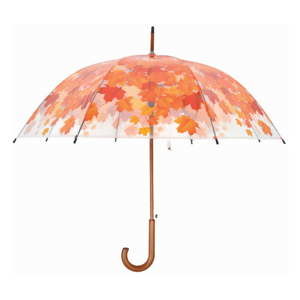 Przezroczysty parasol Esschert Design Ambiance Birdcage Fall Leaves, ⌀ 93 cm