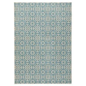 Niebieski chodnik Hanse Home Gloria Pattern, 80x300 cm