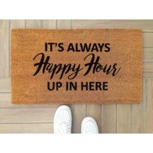 Wycieraczka Doormat Happy Hour, 70x40 cm