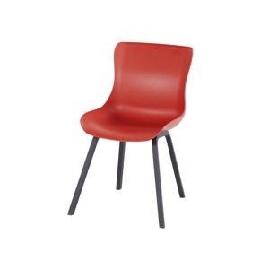 Komplet 2 czerwonych krzeseł ogrodowych Hartman Sophie Element