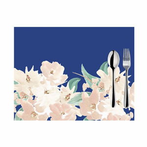 Zestaw 2 niebieskich mat stołowych Mike & Co. NEW YORK Honey Blossom, 33x45 cm