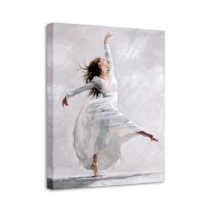 Obraz Styler Canvas Waterdance Dancer I, 60x80 cm