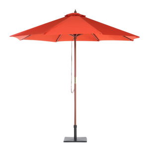 Czerwony parasol ogrodowy Monobeli Valencia