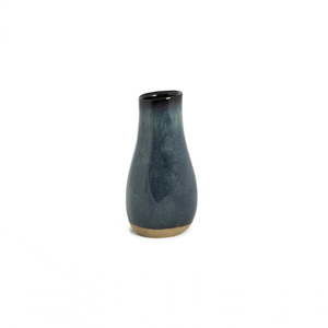 Szaroniebieski wazon ceramiczny Simla Soft, wys. 19 cm