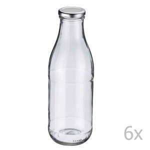 Zestaw 6 szklanych butelek Westmark, 1000 ml