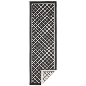 Czarno-kremowy dywan odpowiedni na zewnątrz Bougari Sydney, 80x150 cm
