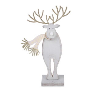 Świąteczna figurka renifera z szalikiem Ego Dekor