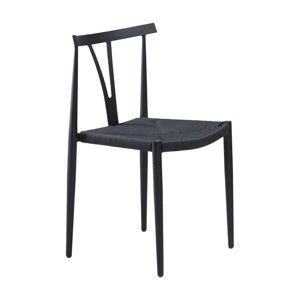 Czarne krzesło DAN-FORM Denmark Alfa