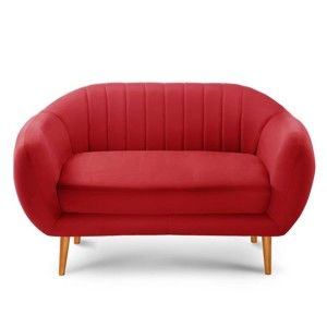 Sofa 2-osobowa Comete Stripes Red