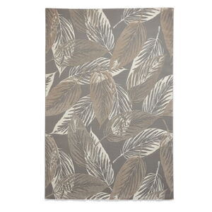 Szary dywan z włókien z recyklingu odpowiedni do prania 120x170 cm Flores – Think Rugs