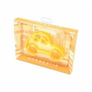 Żółta forma na jajka w kształcie auta Luckies of London Eggmobile
