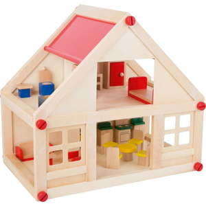 Drewniany składamy domek dla lalek Legler Building